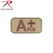 SecPro A Positive Blood Type Morale Patch - Rothco