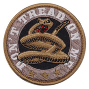 SecPro Don't Tread On Me Round Morale Patch - Rothco