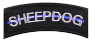 SecPro Thin Blue Line Sheepdog Morale Patch - Security Pro USA