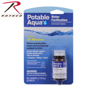 Potable Aqua Water Purification Tablets - Security Pro USA