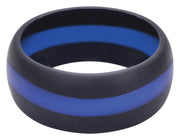 ROTHCo Thin Blue Line Silicone Ring - Rothco
