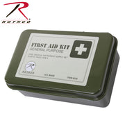 ROTHCo General Purpose First Aid Kit - Adaptable (No Alcohol Prep Pads or Cold Pack) - Rothco