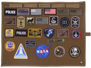 ROTHCo Hanging Roll-Up Morale Patch Board - Rothco