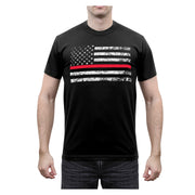 SecPro Thin Red Line Flag T-Shirt - Security Pro USA