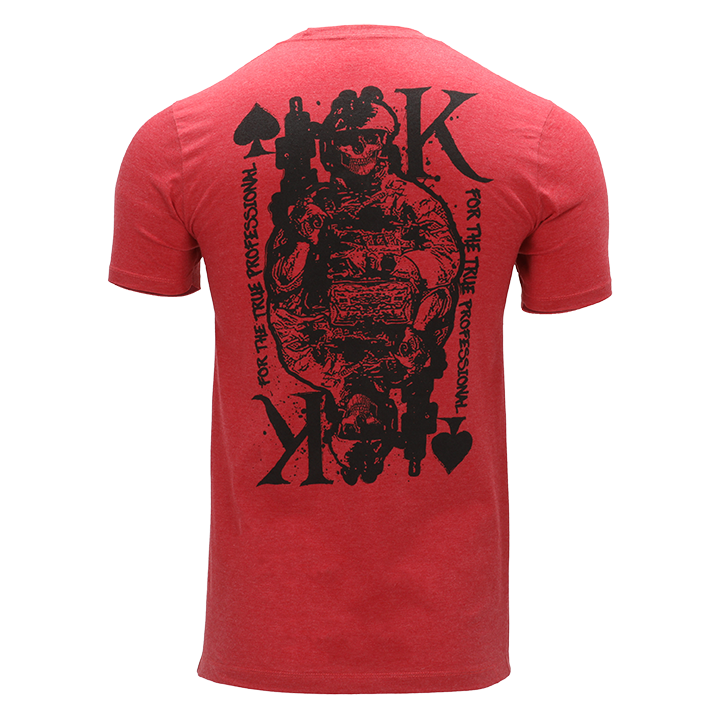 Tactical Graphic T-Shirt - King of Skulls