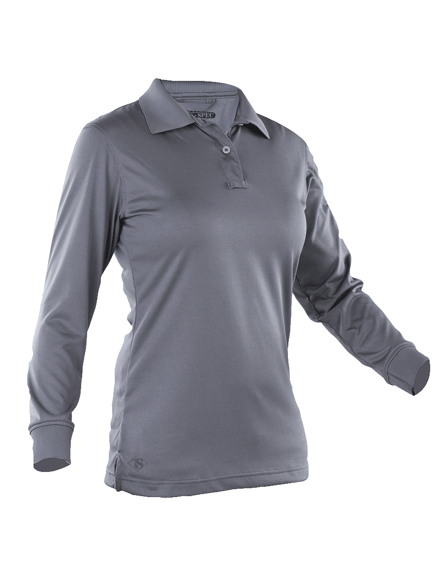 Womens Long Sleeve Performance Polo
