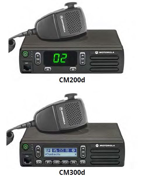 CM200d/CM300d Mobile Two-way Radio
